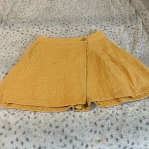 NWT Promesa Women's Mustard Yellow Skirt